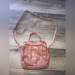 American leather co. women’s brown Leather Handbag